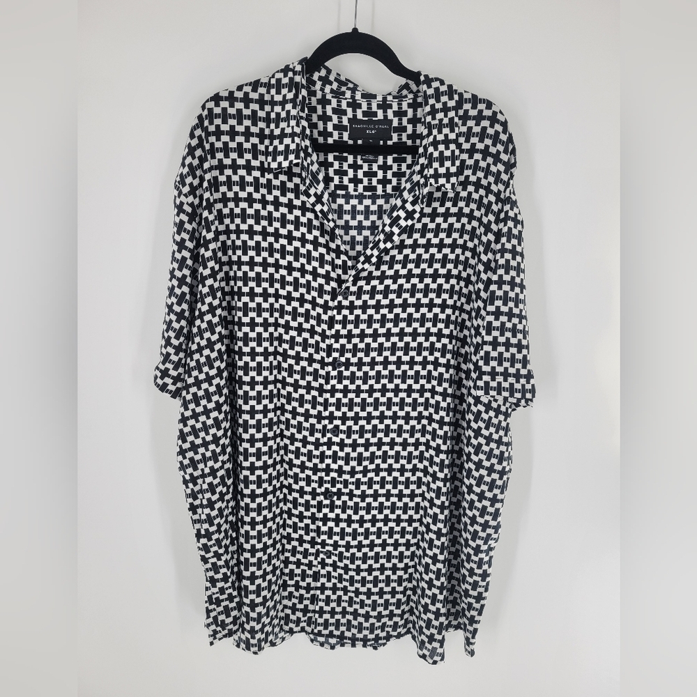 Shaquille O'Neal  Mens‎ Short Sleeve Button-Down Shirt Size 3XL New